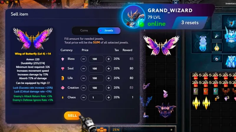 Trade on the website without log out