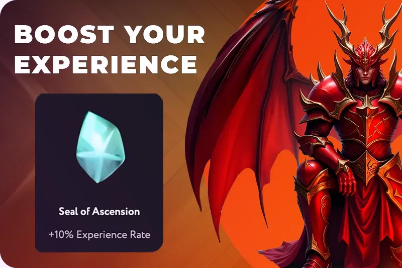 🆕 Buff EXP mới - Seal of Ascension!