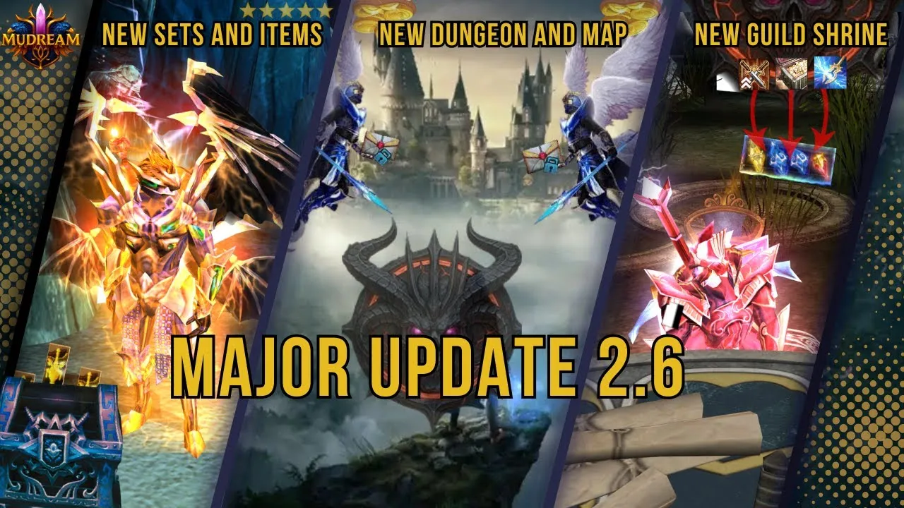 🌟 CẬP NHẬT MUDREAM: Patch 2.6